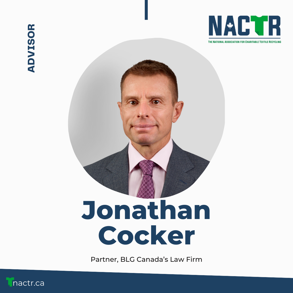 Jonathan Cocker Joins NACTR’s Advisory Board