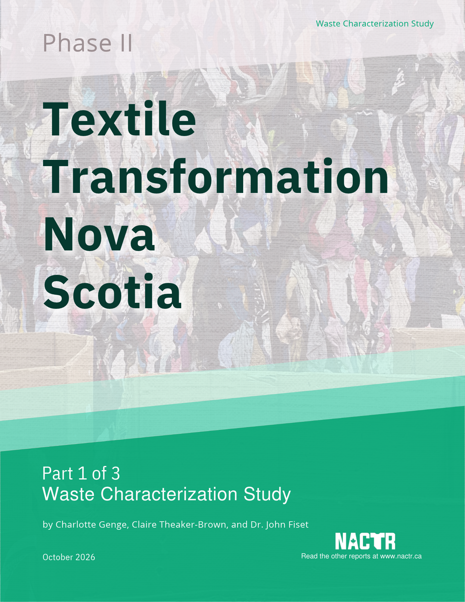 What is actually in the charitable textile donation stream?